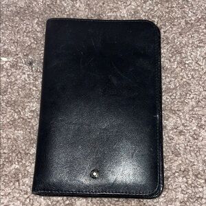 Mont Blanc Black Leather Wallet